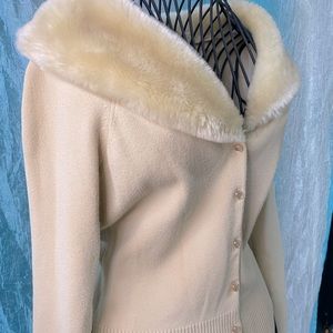 Womens button up sweater